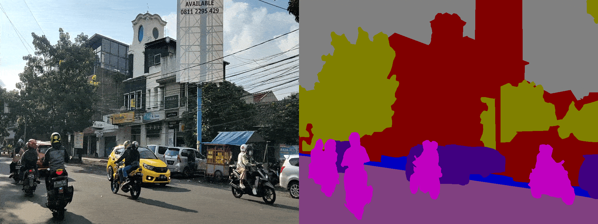 Bandung segmentation demo